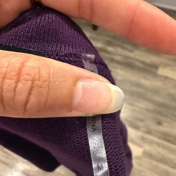 Cyrus Purple Women's Cardigan Sweater - Picture 4 of 5